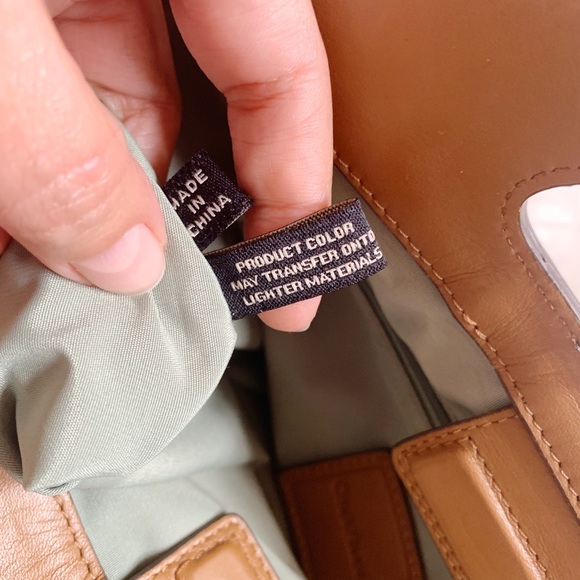 Cole Haan Brown Suede Leather Clutch 👛 Purse - Picture 7 of 7